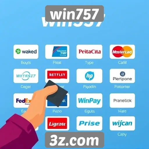 Métodos de pagamento aceitos no win757